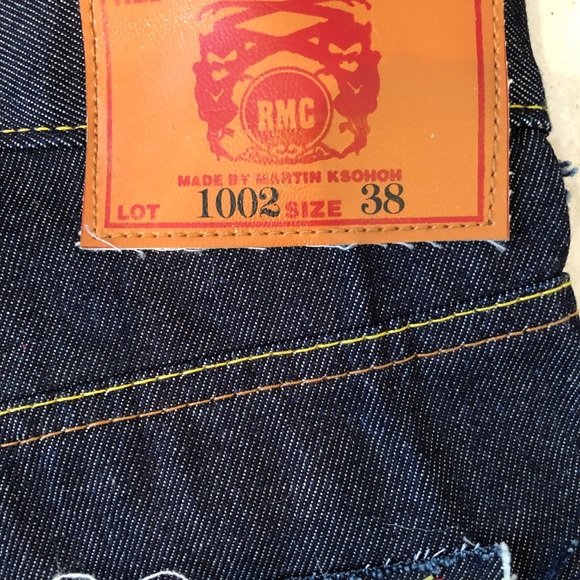NWT Red Monkey Company RMC Martin Ksohoh jeans Short size 38 - Picture 3 of 12